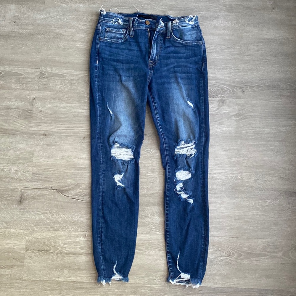 Flying Monkey Mid Rise Ankle Skinny.